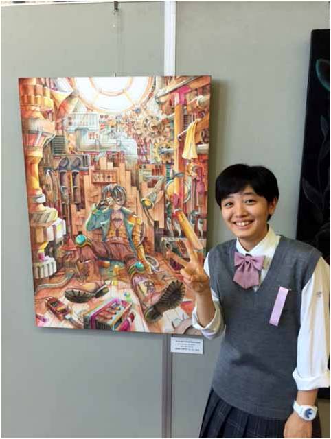 第31回大阪私立中学校高等学校芸術文化祭典に本校生徒の作品が出品されました。 | お知らせ一覧 | 大阪成蹊女子高等学校