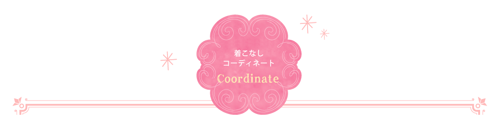 Coordinate（着こなしコーディネート）